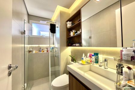 Apartamento à venda com 82m², 3 quartos e 1 vagaBanheiro da Suíte