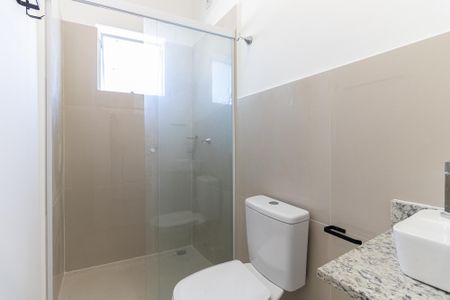 Apartamento para alugar com 56m², 1 quarto e sem vagaBanheiro da Suíte