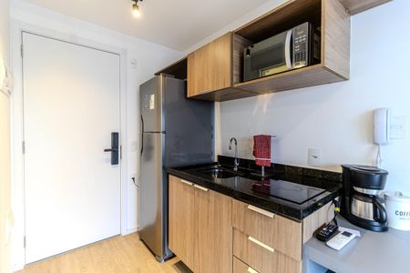 Studio à venda com 27m², 1 quarto e sem vagaCozinha