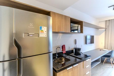 Studio à venda com 27m², 1 quarto e sem vagaCozinha