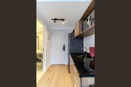 Studio à venda com 27m², 1 quarto e sem vagaCozinha