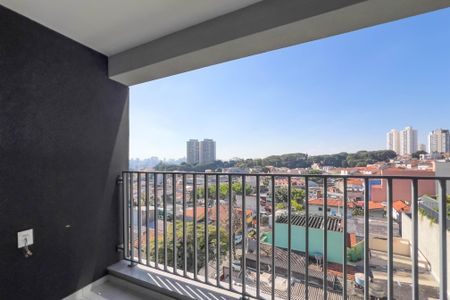 Studio à venda com 27m², 1 quarto e sem vagaVaranda