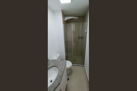 Studio para alugar com 25m², 1 quarto e sem vaga Studio para alugar com 25m², 1 quarto e sem vagaBanheiro