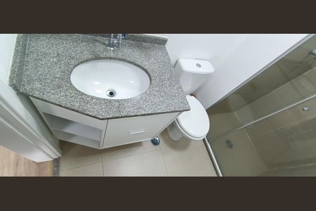 Studio para alugar com 25m², 1 quarto e sem vaga Studio para alugar com 25m², 1 quarto e sem vagaBanheiro