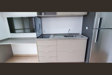 Studio para alugar com 25m², 1 quarto e sem vaga Studio para alugar com 25m², 1 quarto e sem vagaCozinha
