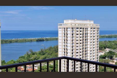 Varanda da Sala de apartamento à venda com 3 quartos, 111m² em Barra da Tijuca, Rio de Janeiro
