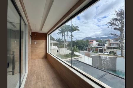 Suíte 1 - Varanda de casa à venda com 4 quartos, 402m² em Barra da Tijuca, Rio de Janeiro
