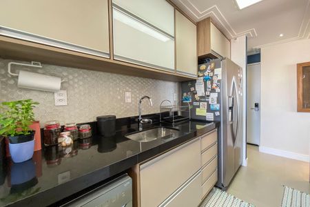 Apartamento à venda com 63m², 2 quartos e 2 vagasCozinha e Área de Serviço