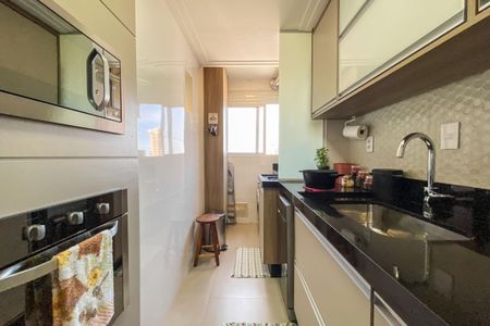 Apartamento à venda com 63m², 2 quartos e 2 vagasCozinha e Área de Serviço