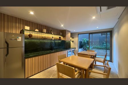 Studio à venda com 25m², 1 quarto e sem vagaÁrea comum - Salão de festas