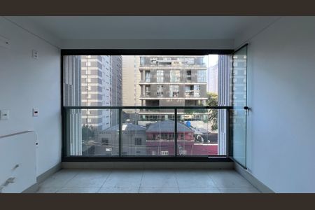 Varanda do Studio de kitnet/studio à venda com 1 quarto, 25m² em Jardim Paulista, São Paulo