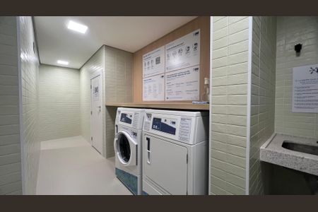 Studio à venda com 25m², 1 quarto e sem vagaLavanderia