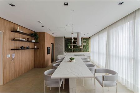 Apartamento para alugar com 27m², 0 quarto e sem vaga Apartamento para alugar com 27m², 0 quarto e sem vagaÁrea comum - Salão gourmet