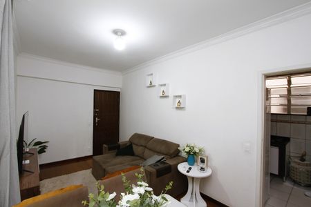 Sala de apartamento à venda com 3 quartos, 85m² em João Pinheiro, Belo Horizonte