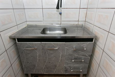 Cozinha de kitnet/studio para alugar com 1 quarto, 25m² em Tatuapé, São Paulo