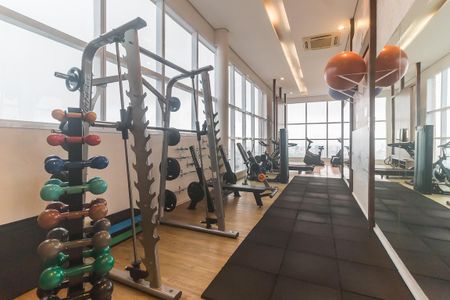 Apartamento para alugar com 46m², 1 quarto e 1 vaga Apartamento para alugar com 46m², 1 quarto e 1 vagaÁrea comum - Academia