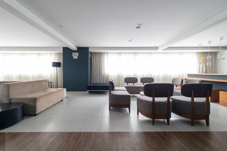 Studio para alugar com 33m², 1 quarto e sem vaga Studio para alugar com 33m², 1 quarto e sem vagaÁrea comum - Salão de festas