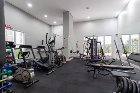 Studio para alugar com 33m², 1 quarto e sem vaga Studio para alugar com 33m², 1 quarto e sem vagaÁrea comum - Academia