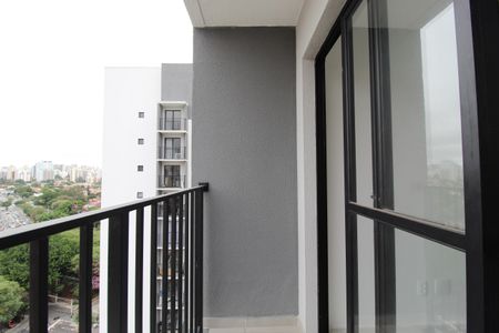 Studio à venda com 27m², 1 quarto e sem vagaVaranda