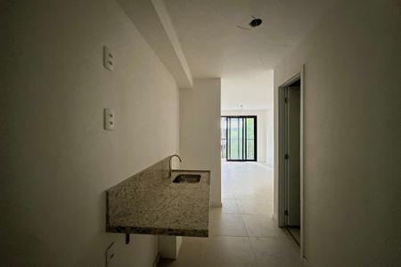 Studio à venda com 40m², 1 quarto e sem vagaCozinha e Área de Serviço