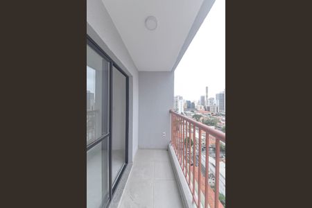 Studio à venda com 25m², 1 quarto e sem vagaVaranda