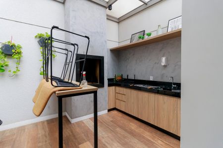 Apartamento à venda com 43m², 2 quartos e 1 vagaChurrasqueira