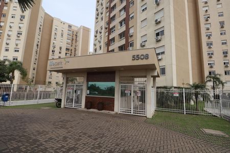Apartamento à venda com 60m², 2 quartos e 1 vagaFachada e portaria