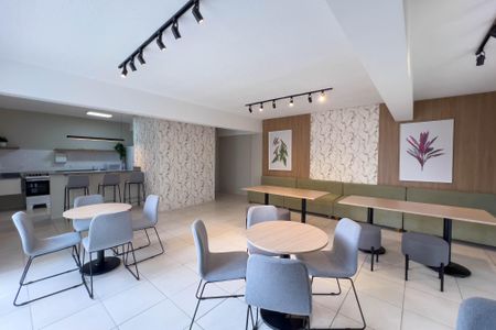 Apartamento para alugar com 52m², 1 quarto e sem vaga Apartamento para alugar com 52m², 1 quarto e sem vagaÁrea comum - Salão de festas