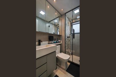 Apartamento à venda com 57m², 2 quartos e 1 vagaBanheiro Social