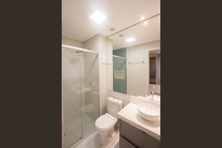 Studio para alugar com 43m², 1 quarto e 1 vaga Studio para alugar com 43m², 1 quarto e 1 vagaBanheiro