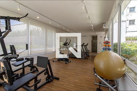 Apartamento para alugar com 34m², 1 quarto e 1 vagaAcademia