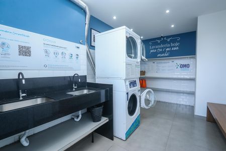Apartamento para alugar com 36m², 2 quartos e sem vaga Apartamento para alugar com 36m², 2 quartos e sem vagaLavanderia