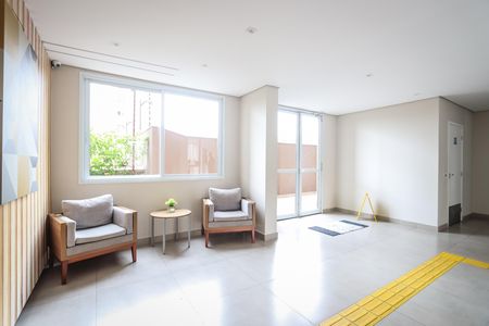 Apartamento para alugar com 36m², 2 quartos e sem vaga Apartamento para alugar com 36m², 2 quartos e sem vagaHall de entrada