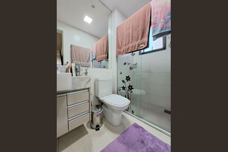 Apartamento à venda com 80m², 3 quartos e 2 vagasBanheiro da Suíte