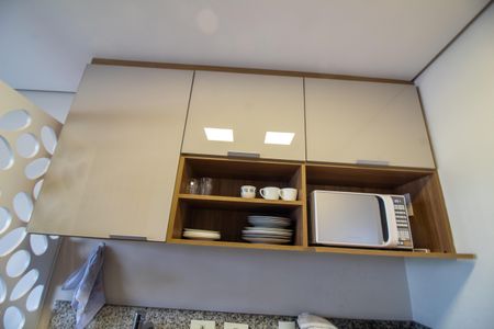 Studio à venda com 34m², 1 quarto e 1 vagaCozinha - Armários