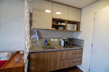 Studio à venda com 34m², 1 quarto e 1 vagaCozinha