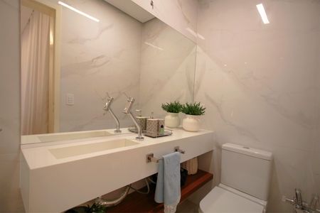 Apartamento à venda com 190m², 4 quartos e 3 vagasBanheiro da Suíte 3