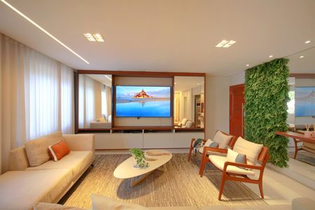 Apartamento à venda com 190m², 4 quartos e 3 vagasSala