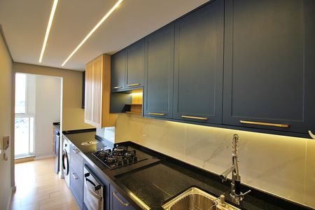 Apartamento à venda com 59m², 2 quartos e 1 vagaCozinha e Área de Serviço