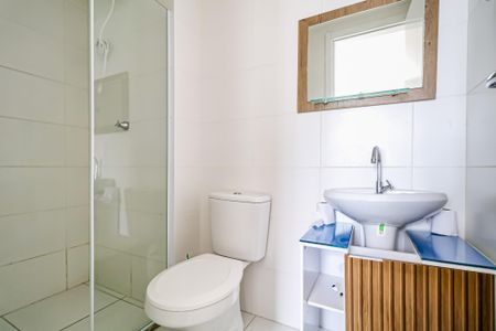 Apartamento para alugar com 28m², 1 quarto e sem vaga Apartamento para alugar com 28m², 1 quarto e sem vagaBanheiro