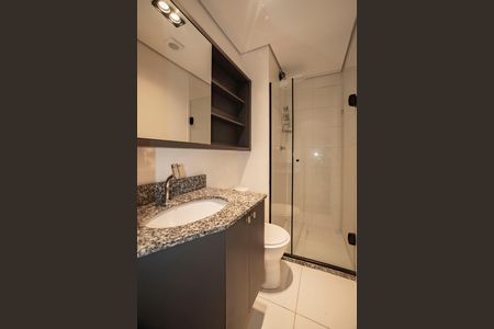 Studio para alugar com 24m², 1 quarto e sem vagaBanheiro