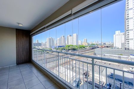 Varanda da Sala de apartamento à venda com 2 quartos, 68m² em Belenzinho, São Paulo