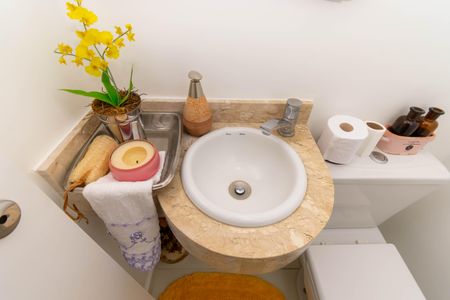 Apartamento à venda com 96m², 3 quartos e 2 vagasLavabo da Sala