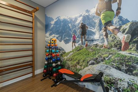 Apartamento à venda com 104m², 3 quartos e 2 vagas Apartamento à venda com 104m², 3 quartos e 2 vagasAcademia