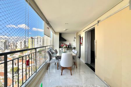 Varanda de apartamento à venda com 3 quartos, 100m² em Chácara Inglesa, São Paulo