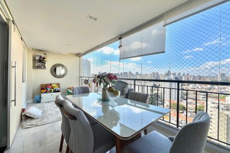 Varanda de apartamento à venda com 3 quartos, 100m² em Chácara Inglesa, São Paulo