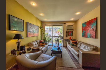 Sala de apartamento à venda com 3 quartos, 120m² em Laranjeiras, Rio de Janeiro