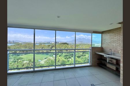 Varanda de apartamento à venda com 3 quartos, 156m² em Barra da Tijuca, Rio de Janeiro