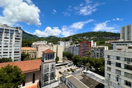 VIsta Varanda Sala de apartamento à venda com 3 quartos, 169m² em Laranjeiras, Rio de Janeiro
