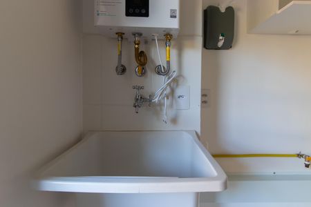 Apartamento para alugar com 59m², 2 quartos e 1 vagaDetalhe da area de serviço